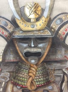 Ristorante Tora - decorazioni samurai a muro