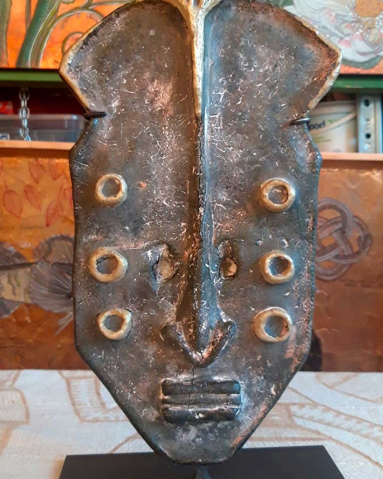 Scultura - maschera in vetro