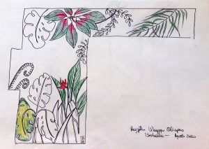 decoro murale - appartamento privato