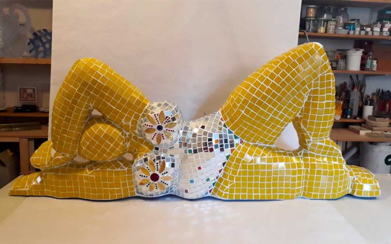 Scultura - Donna Mosaico vetro